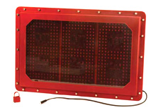 Letreros Triples Retroiluminados por luz LED